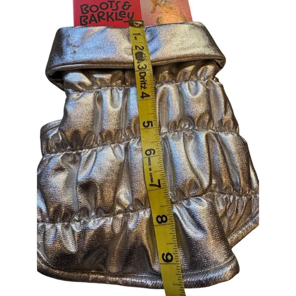 Boots & Barkley Silver Dog Coat – Size XS – NWT0